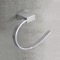 Modern Polished Chrome Towel Ring